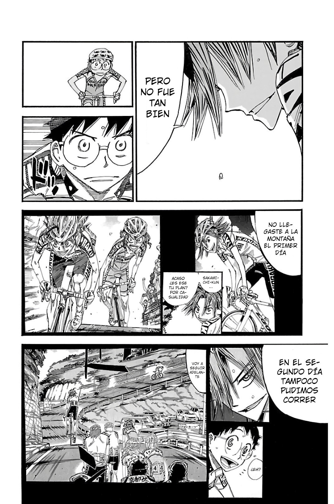 Yowamushi Pedal Capitulo 515: Los 2KM hasta el inicio. página 13