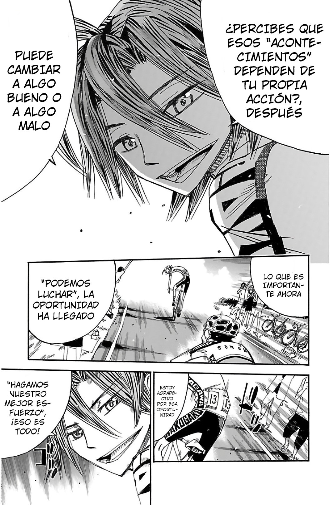 Yowamushi Pedal Capitulo 515: Los 2KM hasta el inicio. página 16