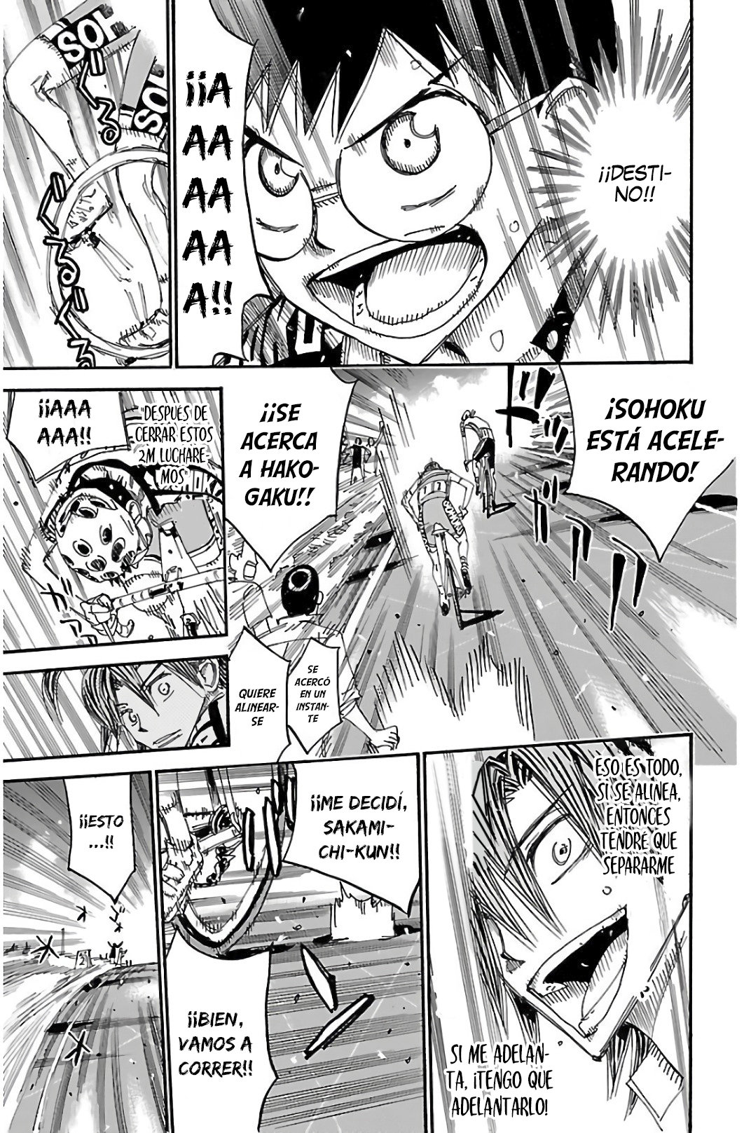 Yowamushi Pedal Capitulo 515: Los 2KM hasta el inicio. página 18