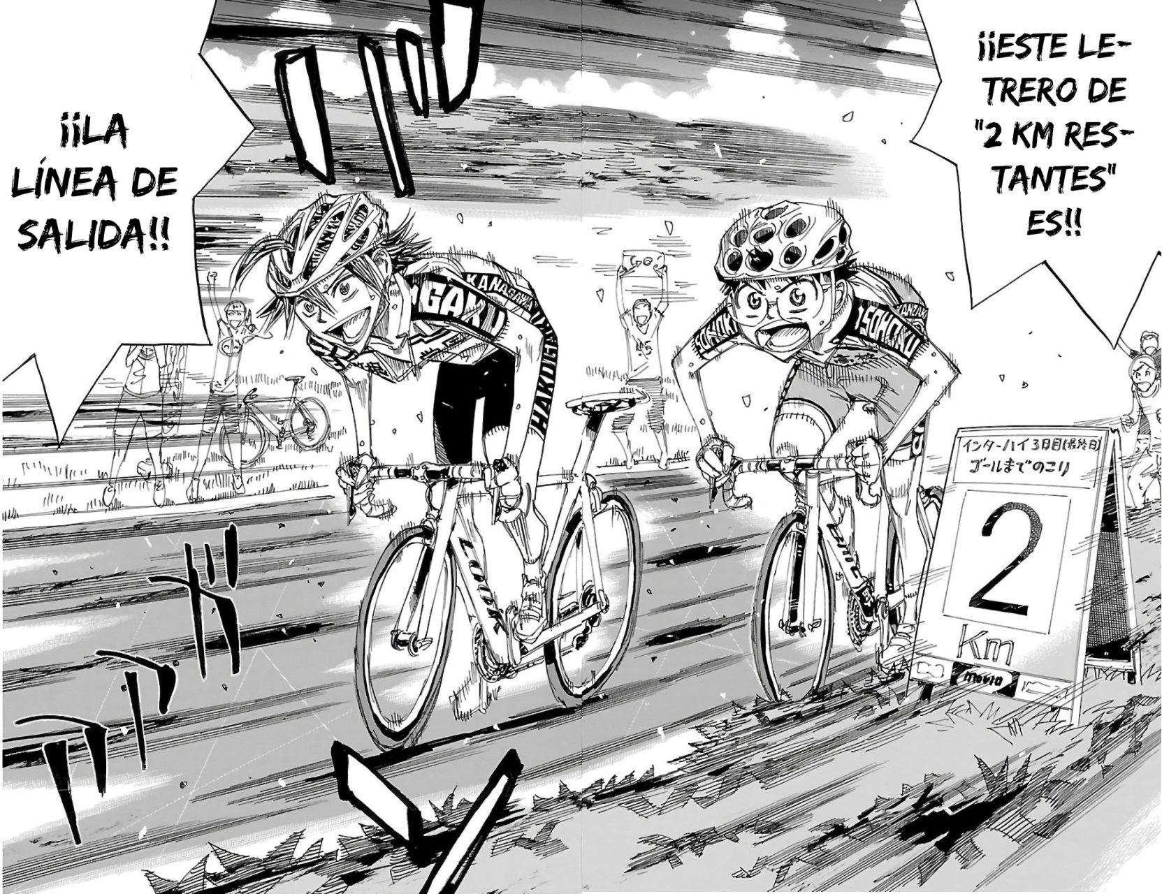 Yowamushi Pedal Capitulo 515: Los 2KM hasta el inicio. página 19