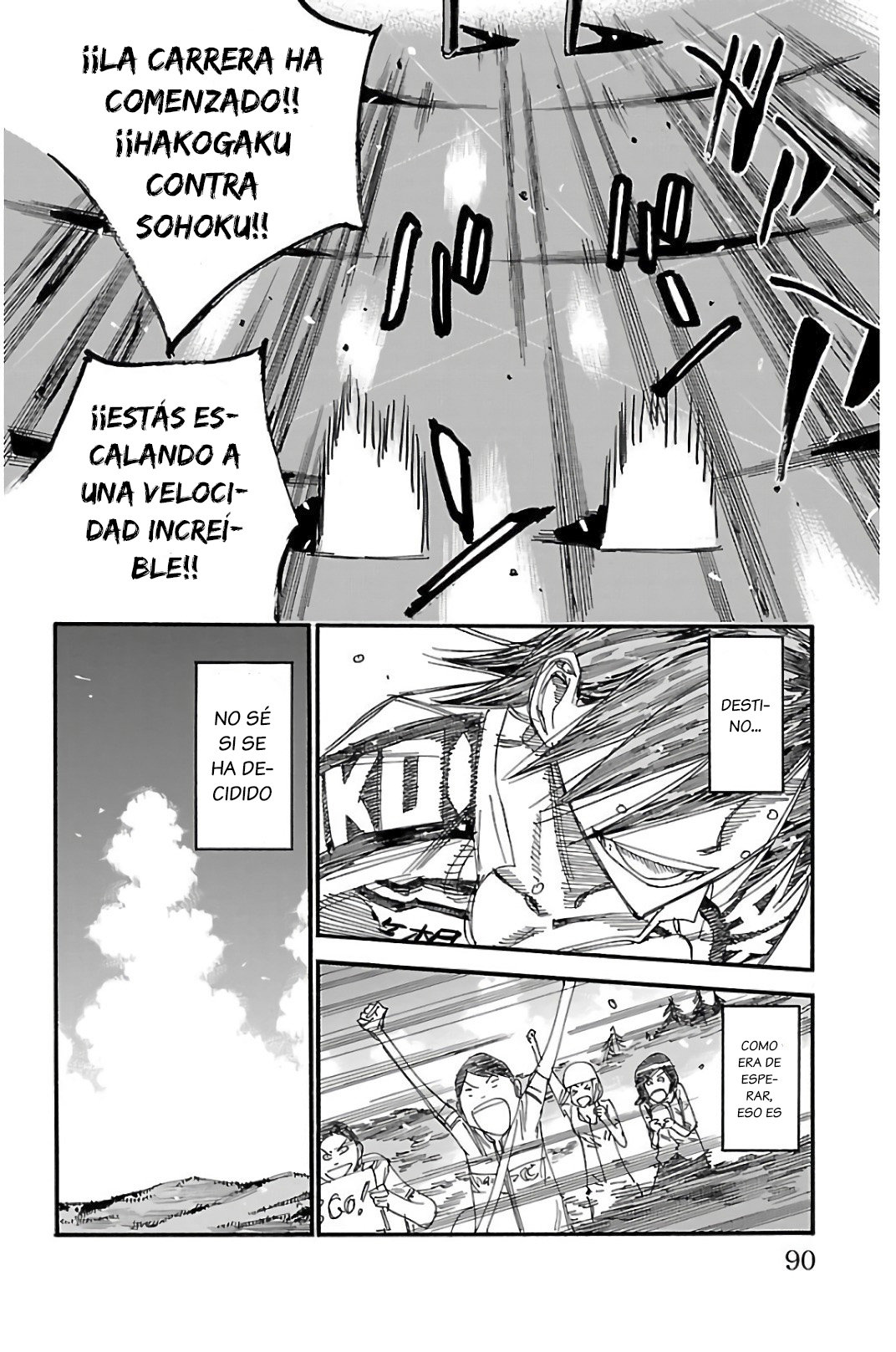 Yowamushi Pedal Capitulo 515: Los 2KM hasta el inicio. página 22