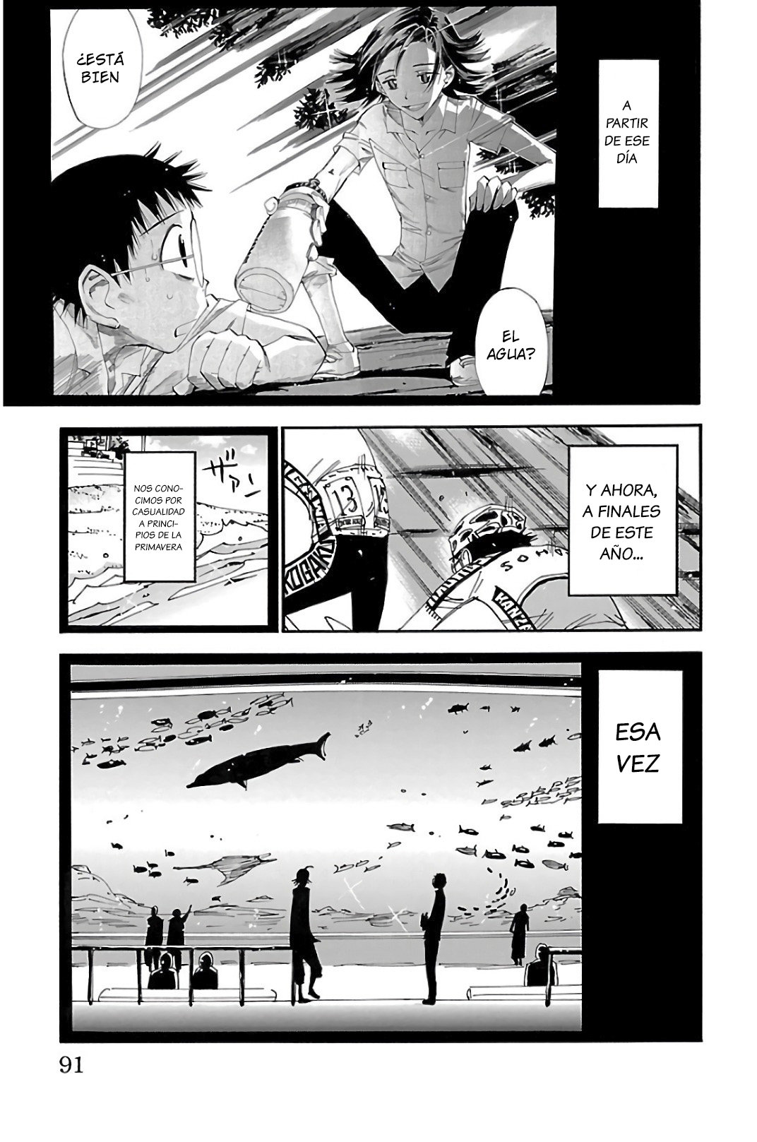 Yowamushi Pedal Capitulo 515: Los 2KM hasta el inicio. página 23