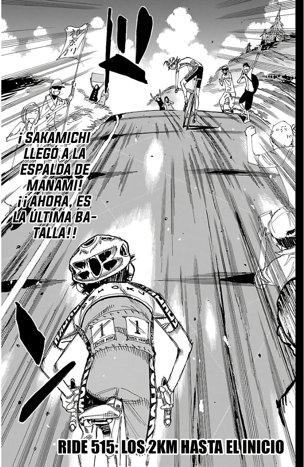 Yowamushi Pedal Capitulo 515: Los 2KM hasta el inicio. página 5