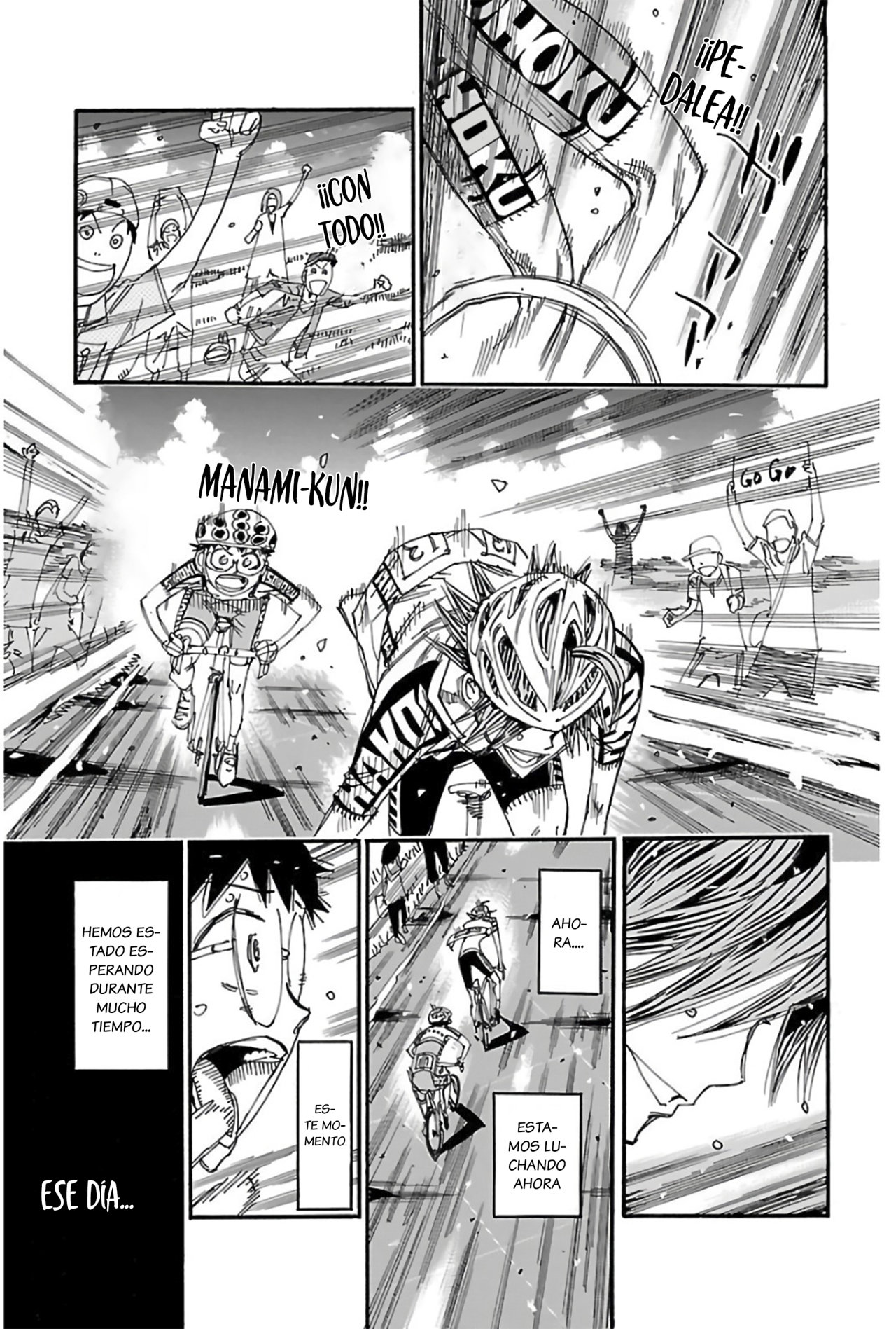 Yowamushi Pedal Capitulo 516: La promesa de ese día. página 17