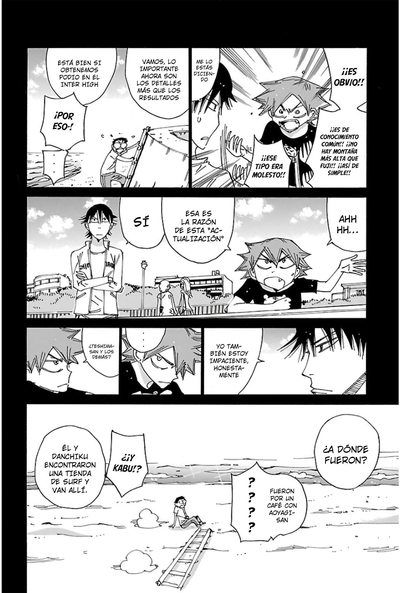Yowamushi Pedal Capitulo 516: La promesa de ese día. página 20