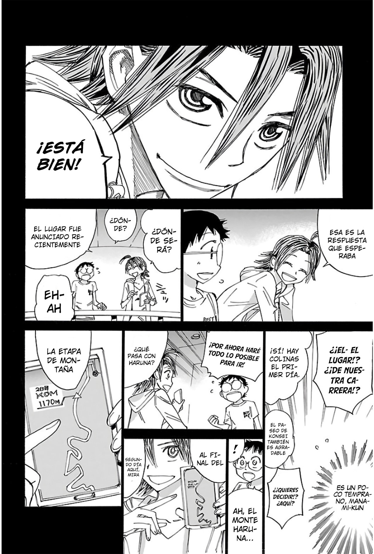 Yowamushi Pedal Capitulo 517: Acuario en Mayo. página 10