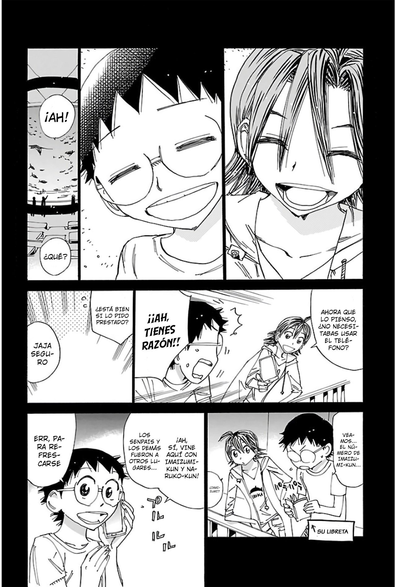 Yowamushi Pedal Capitulo 517: Acuario en Mayo. página 12