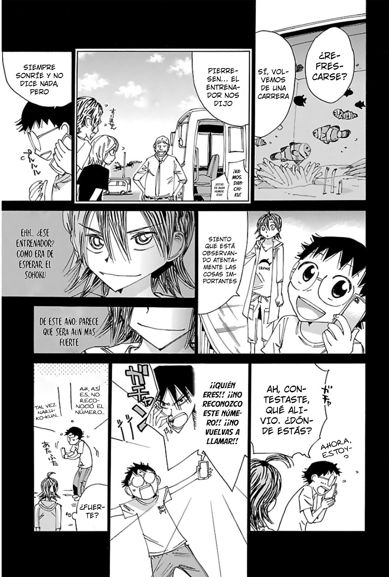 Yowamushi Pedal Capitulo 517: Acuario en Mayo. página 13