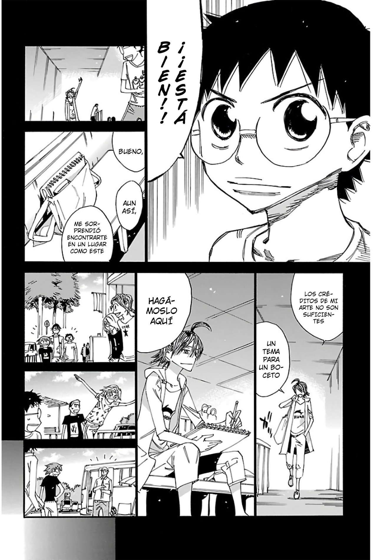 Yowamushi Pedal Capitulo 517: Acuario en Mayo. página 16
