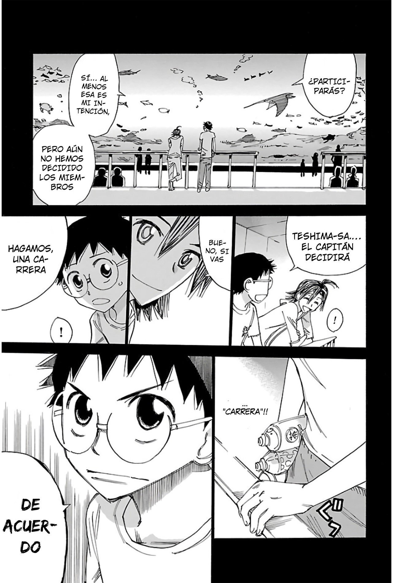 Yowamushi Pedal Capitulo 517: Acuario en Mayo. página 9