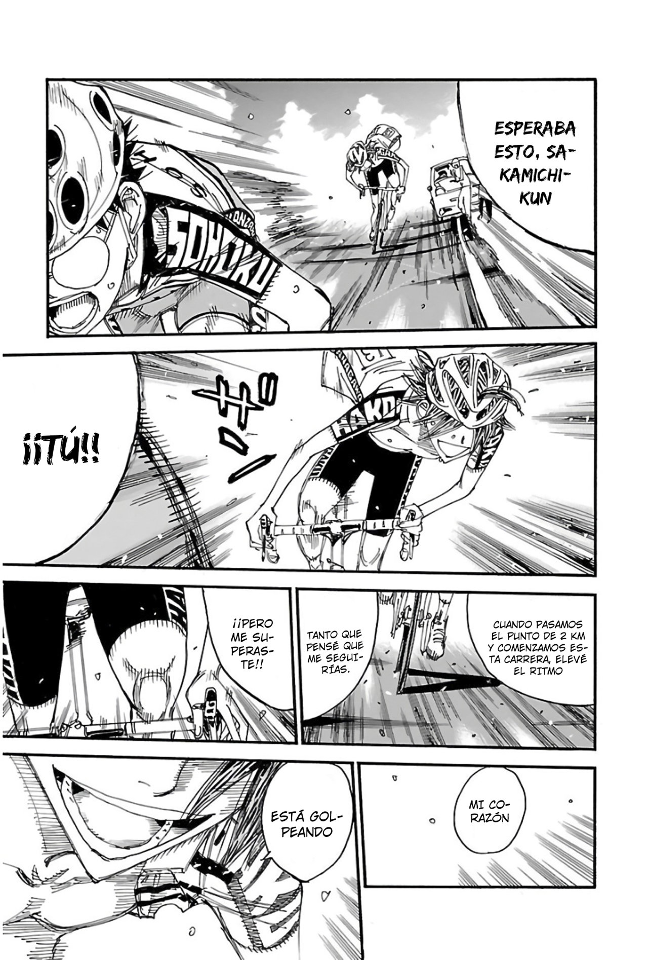 Yowamushi Pedal Capitulo 518: Corazón palpitante. página 11