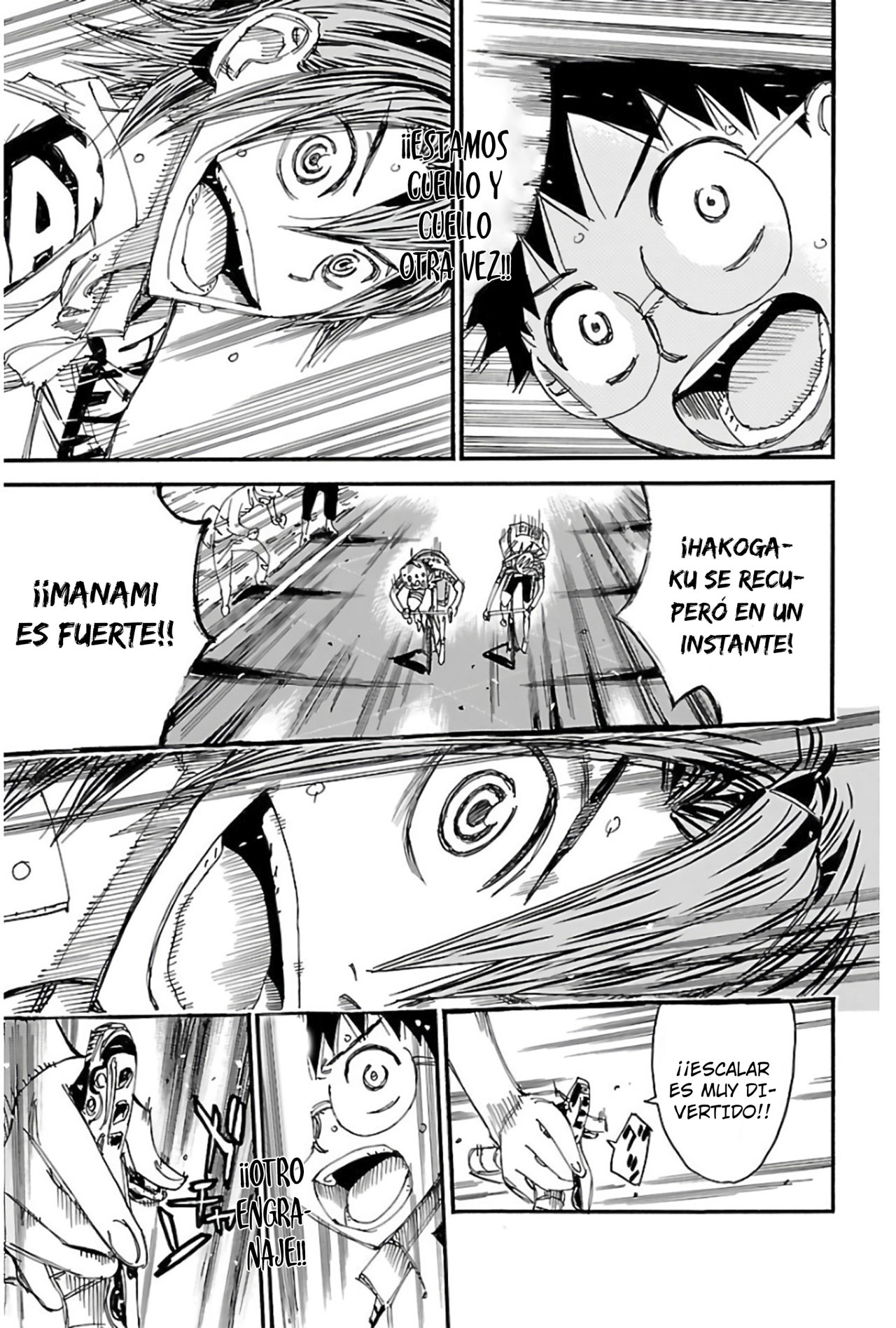 Yowamushi Pedal Capitulo 518: Corazón palpitante. página 14
