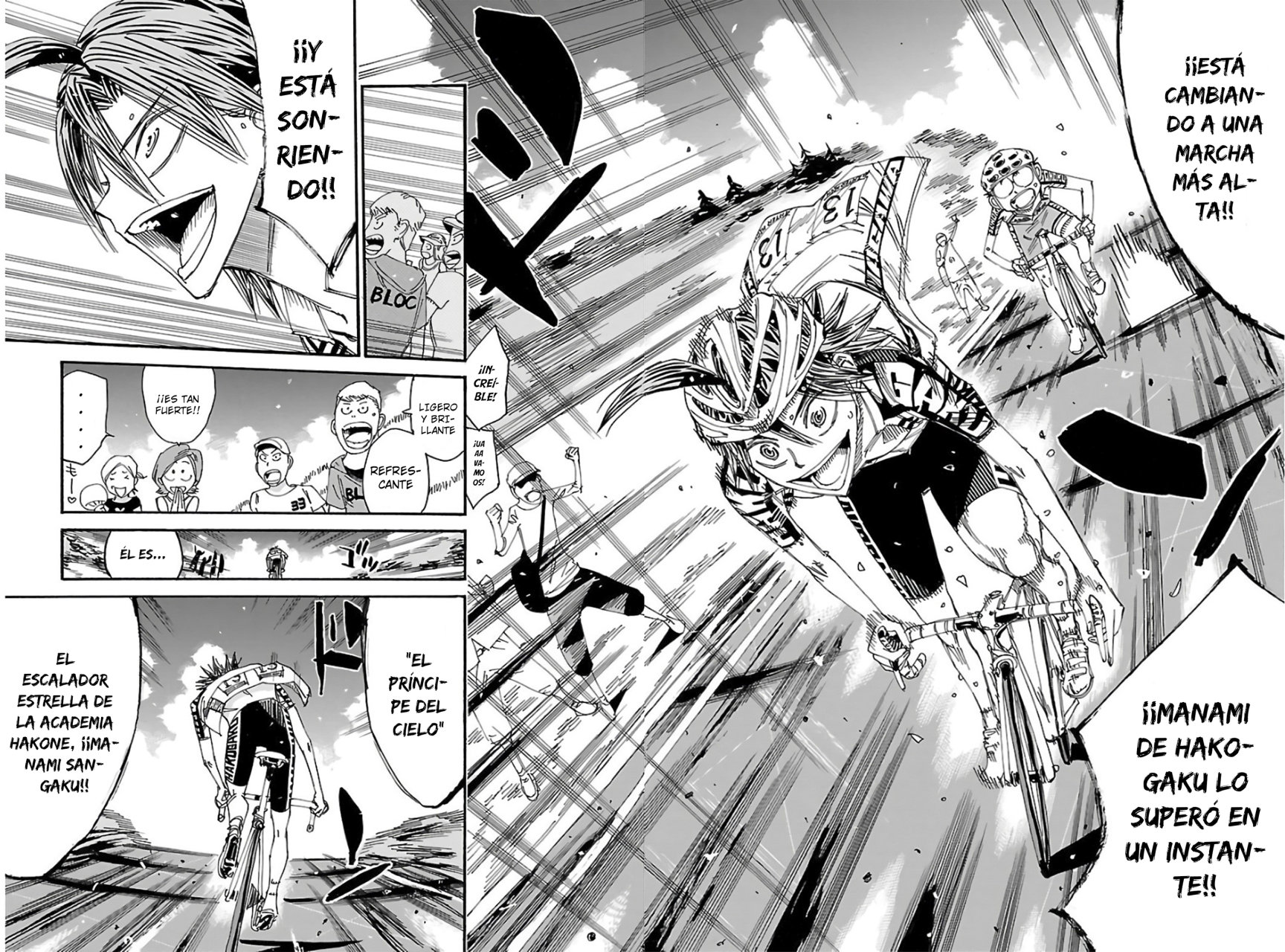 Yowamushi Pedal Capitulo 518: Corazón palpitante. página 15