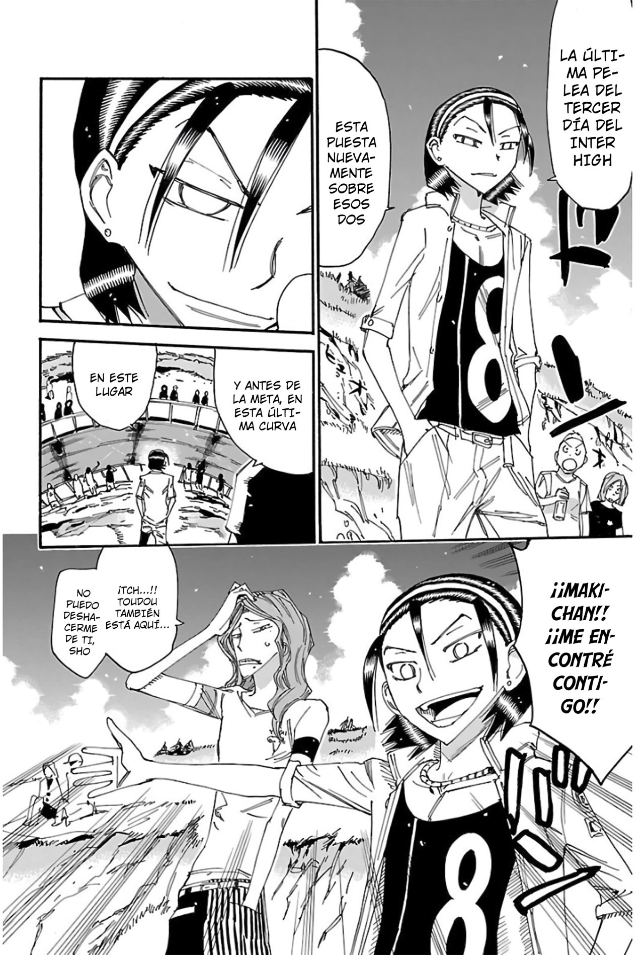 Yowamushi Pedal Capitulo 518: Corazón palpitante. página 18