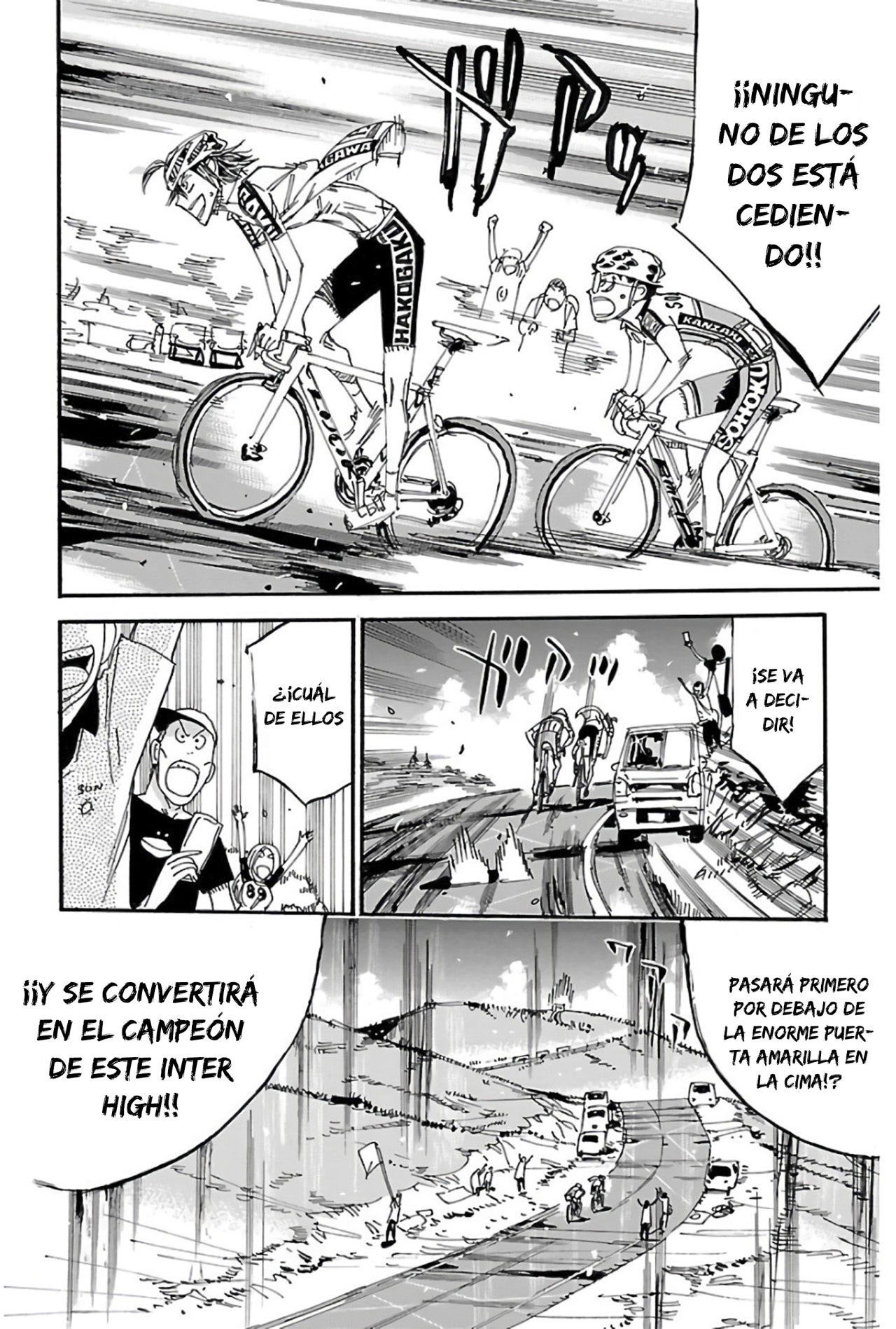 Yowamushi Pedal Capitulo 518: Corazón palpitante. página 3