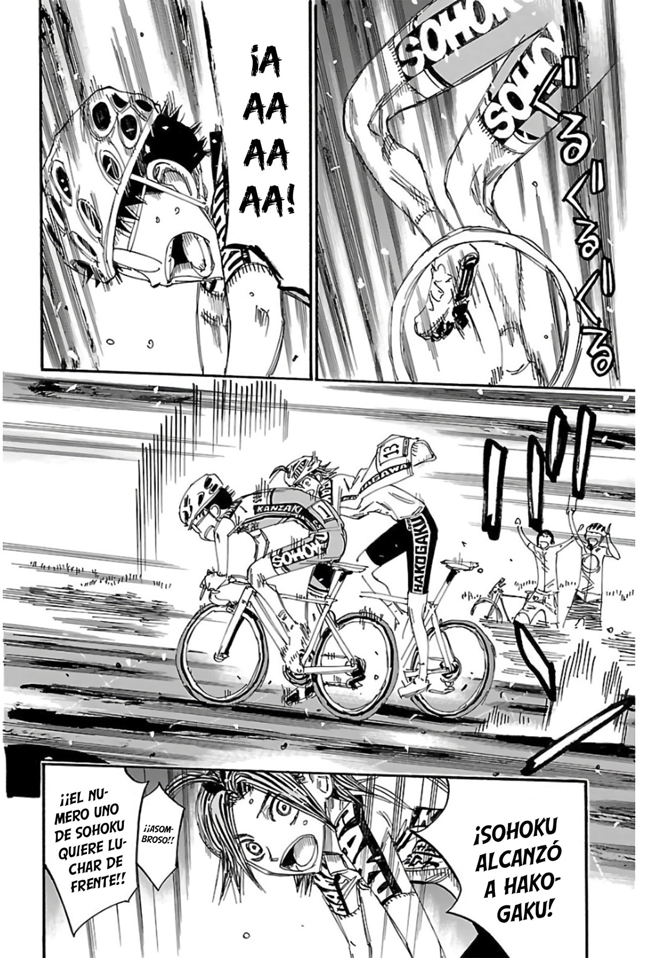 Yowamushi Pedal Capitulo 518: Corazón palpitante. página 6