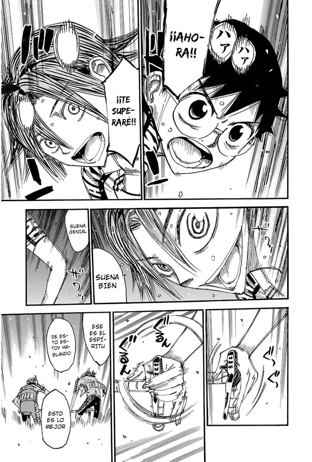 Yowamushi Pedal Capitulo 518: Corazón palpitante. página 7