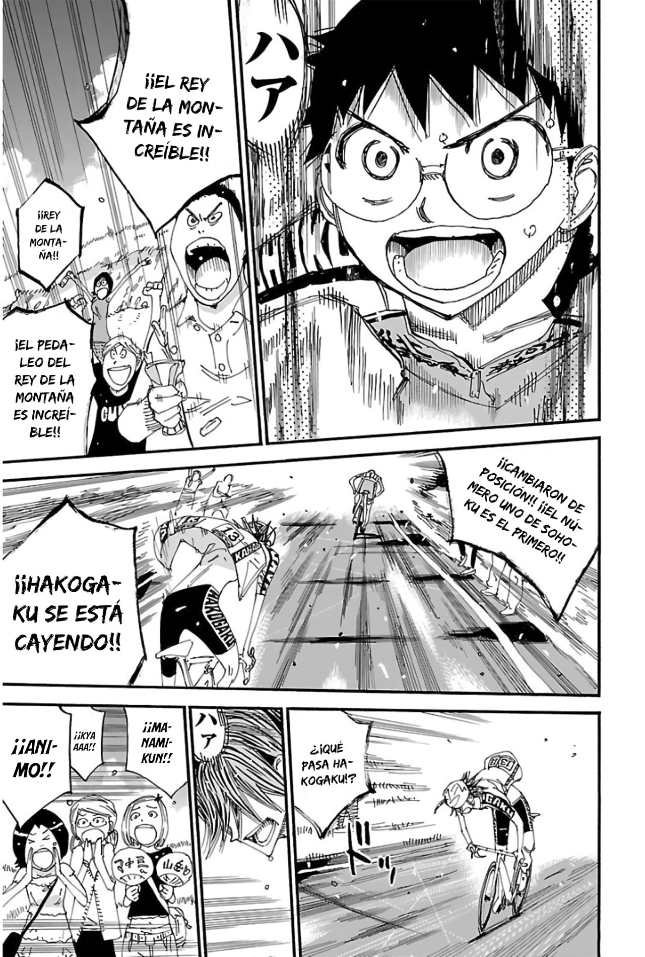 Yowamushi Pedal Capitulo 518: Corazón palpitante. página 9