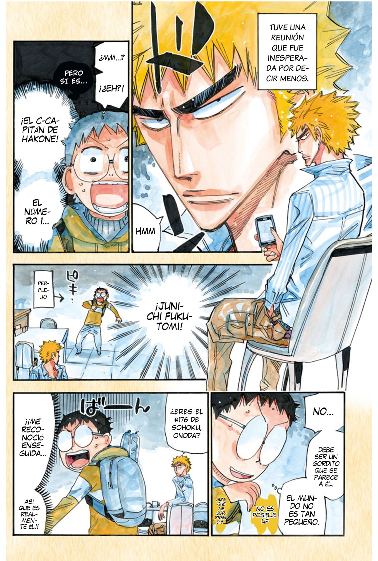 Yowamushi Pedal Capitulo 519.5: Extra: Entre Números. página 3