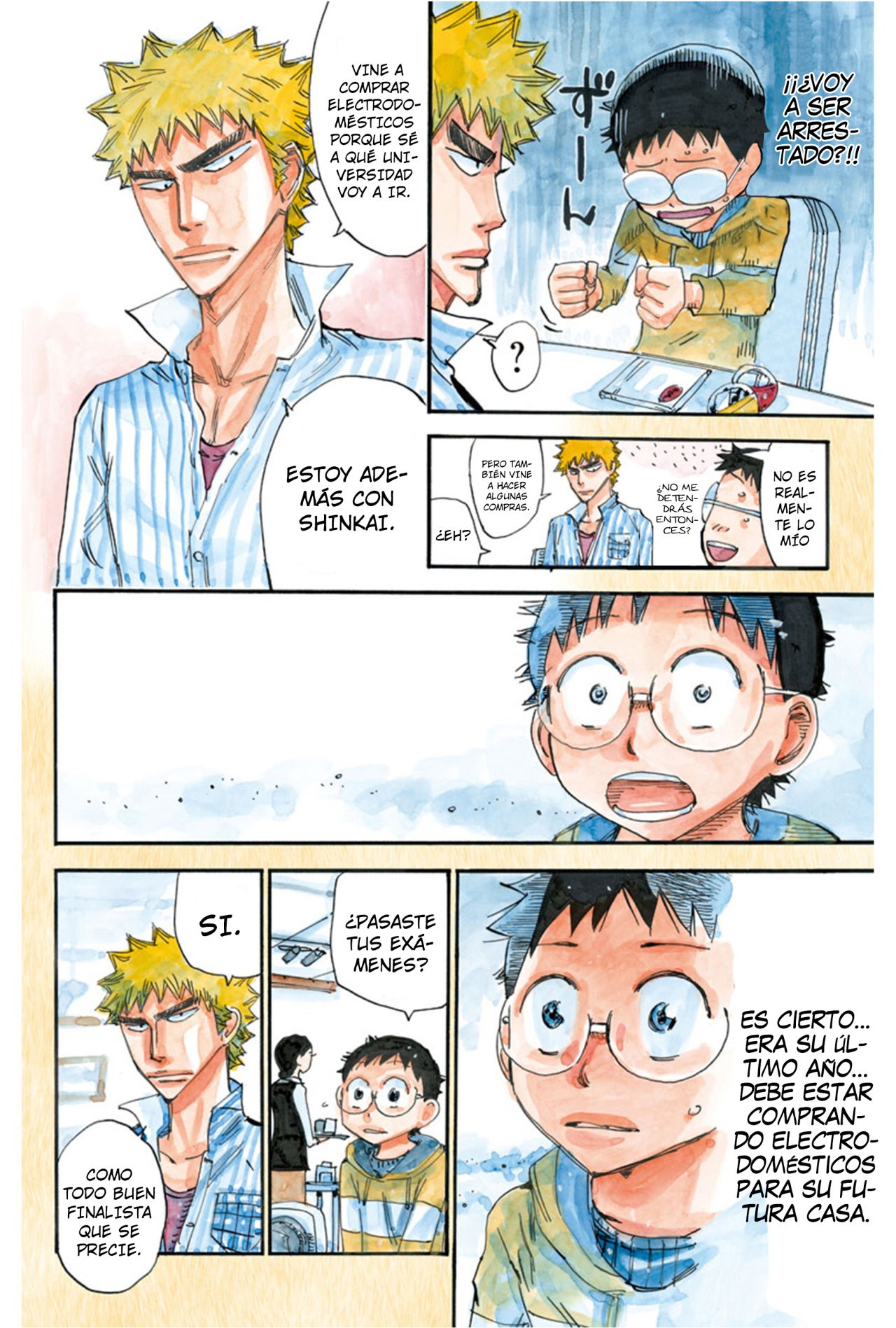 Yowamushi Pedal Capitulo 519.5: Extra: Entre Números. página 5