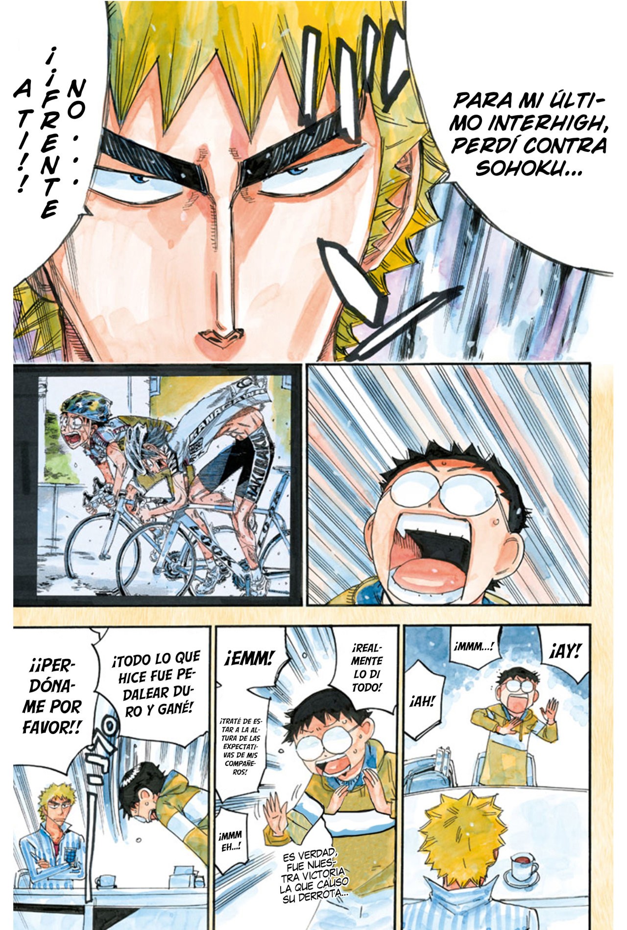 Yowamushi Pedal Capitulo 519.5: Extra: Entre Números. página 6