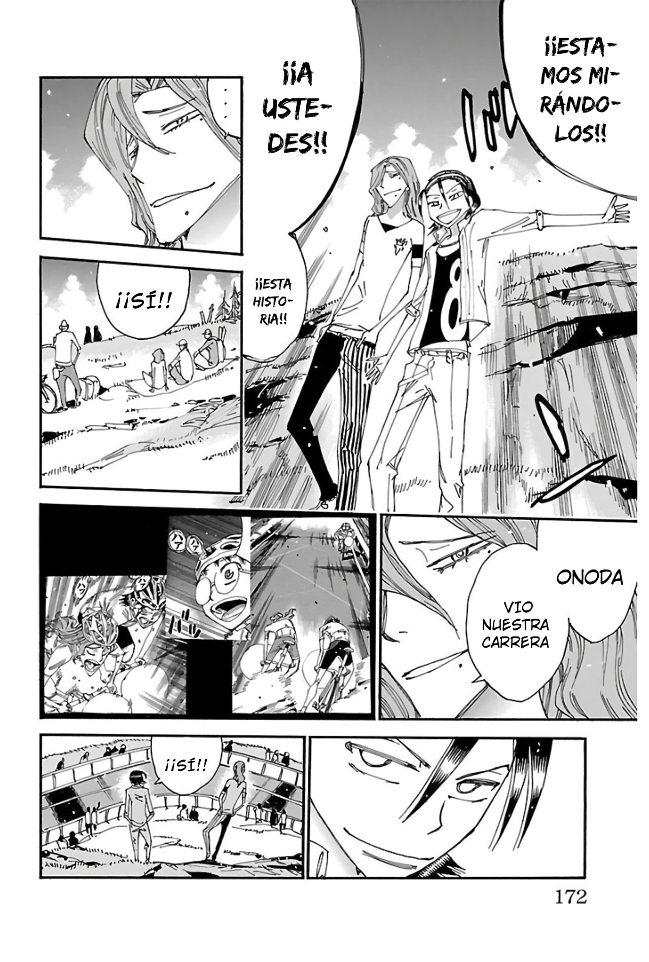 Yowamushi Pedal Capitulo 519: La mirada del Senpai. página 10