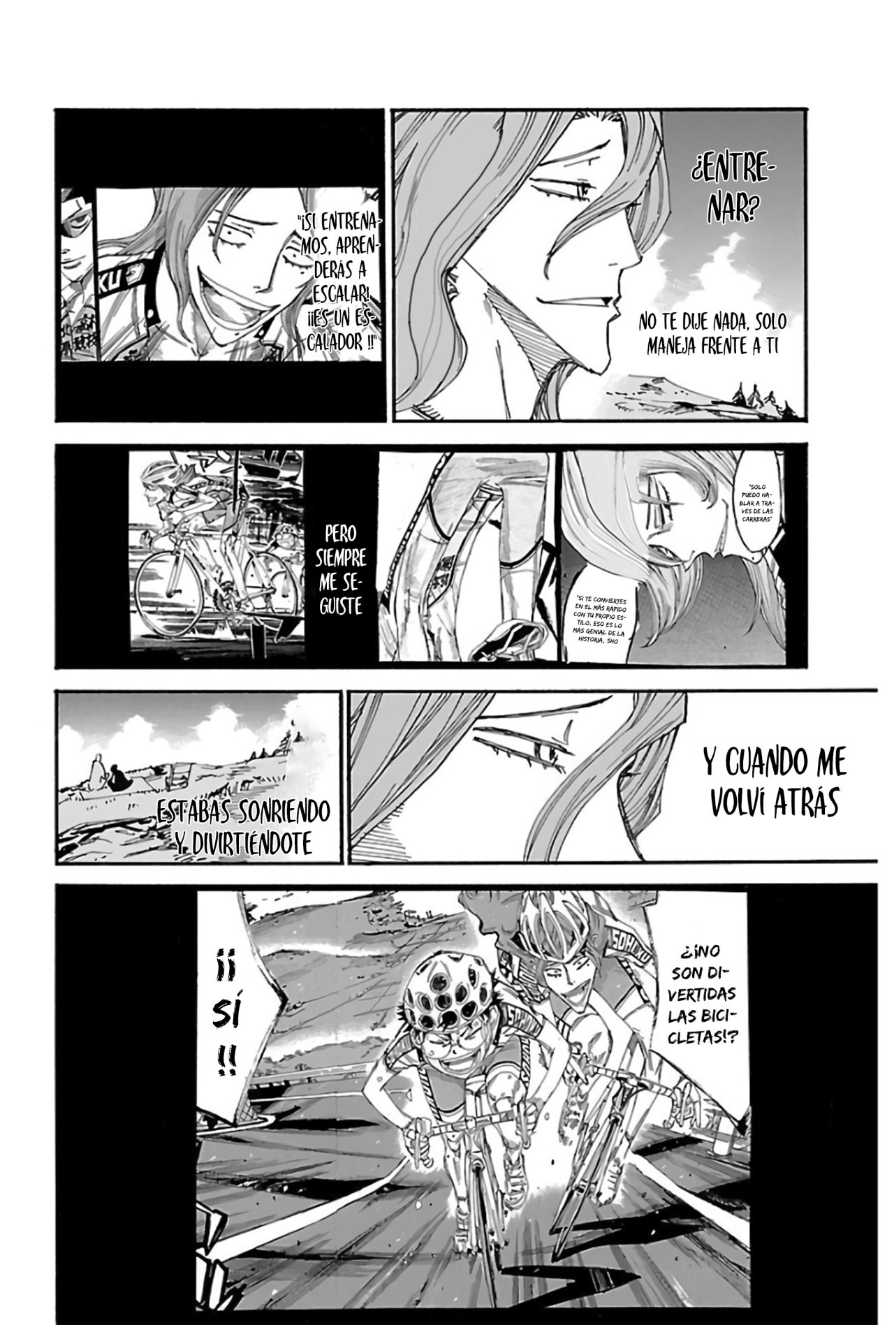 Yowamushi Pedal Capitulo 519: La mirada del Senpai. página 12