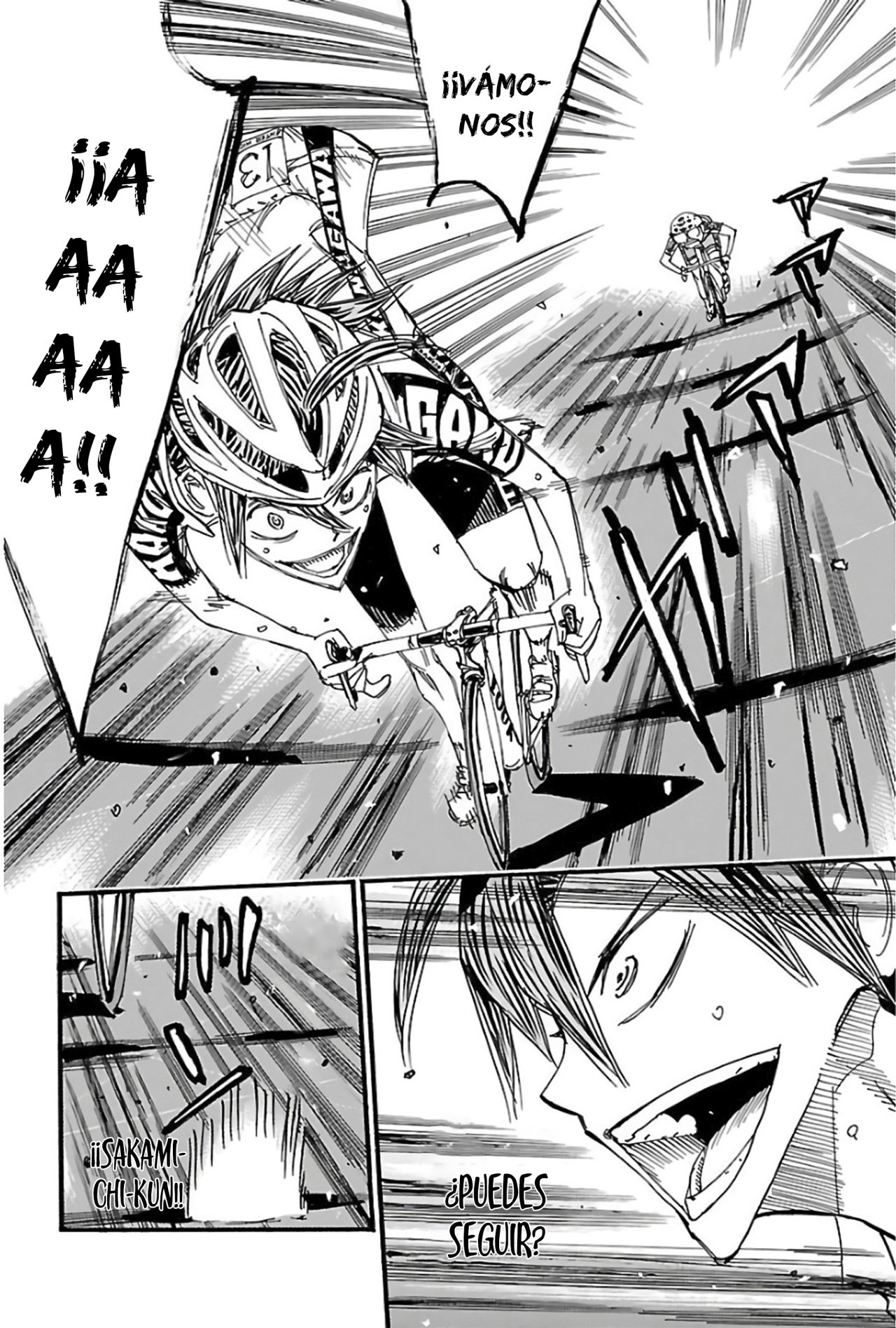 Yowamushi Pedal Capitulo 519: La mirada del Senpai. página 16