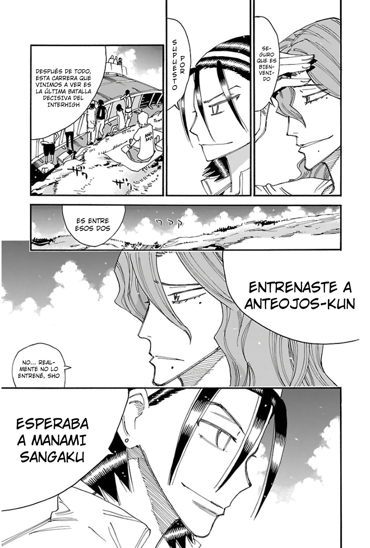Yowamushi Pedal Capitulo 519: La mirada del Senpai. página 4