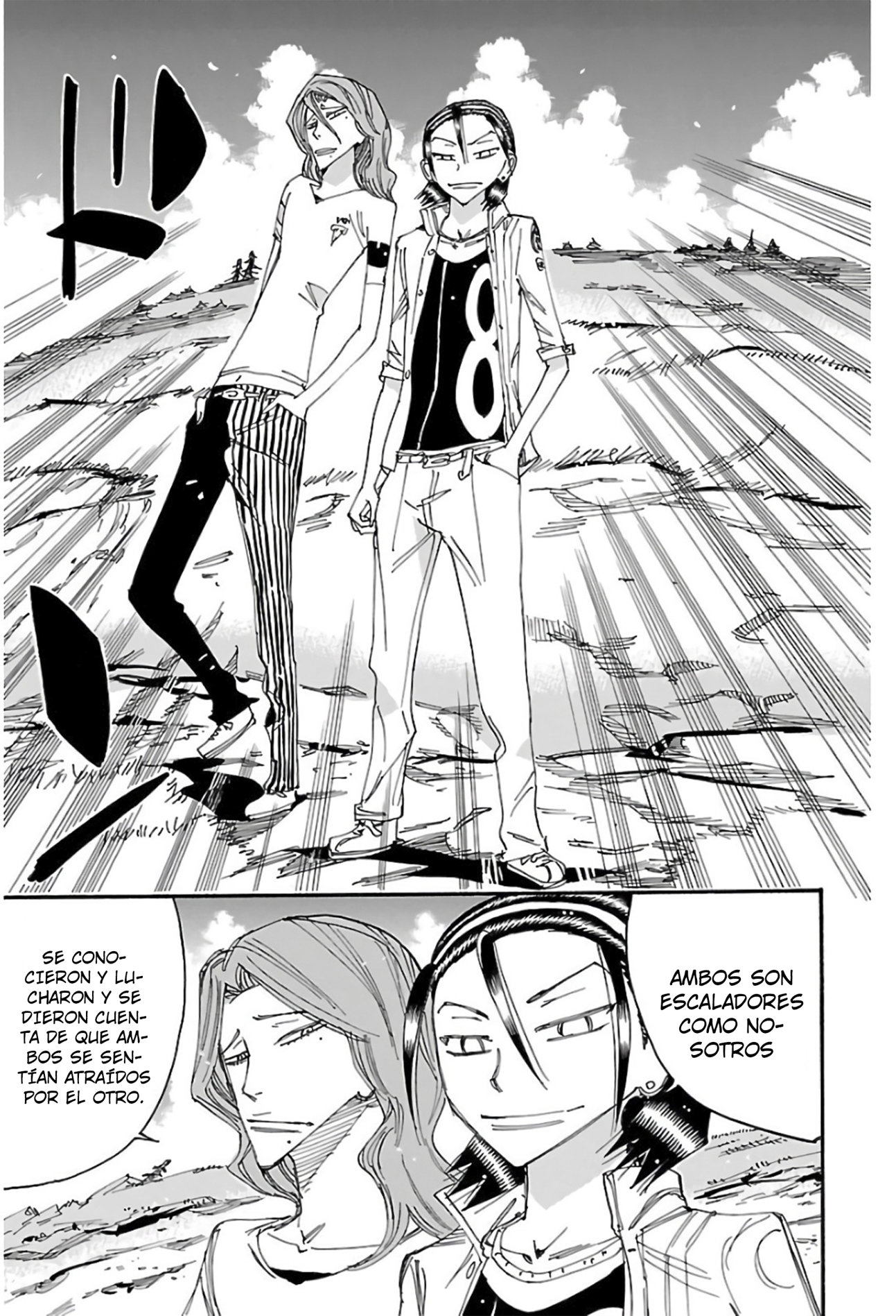 Yowamushi Pedal Capitulo 519: La mirada del Senpai. página 7