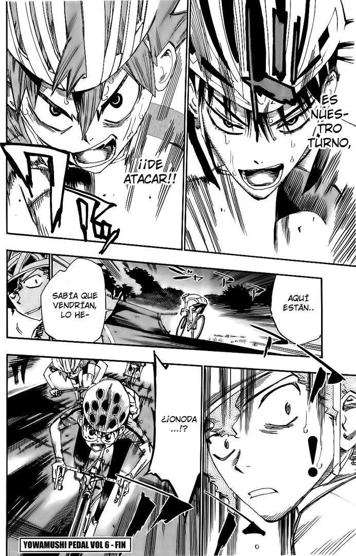 Yowamushi Pedal Capitulo 52: Abriéndose camino página 17
