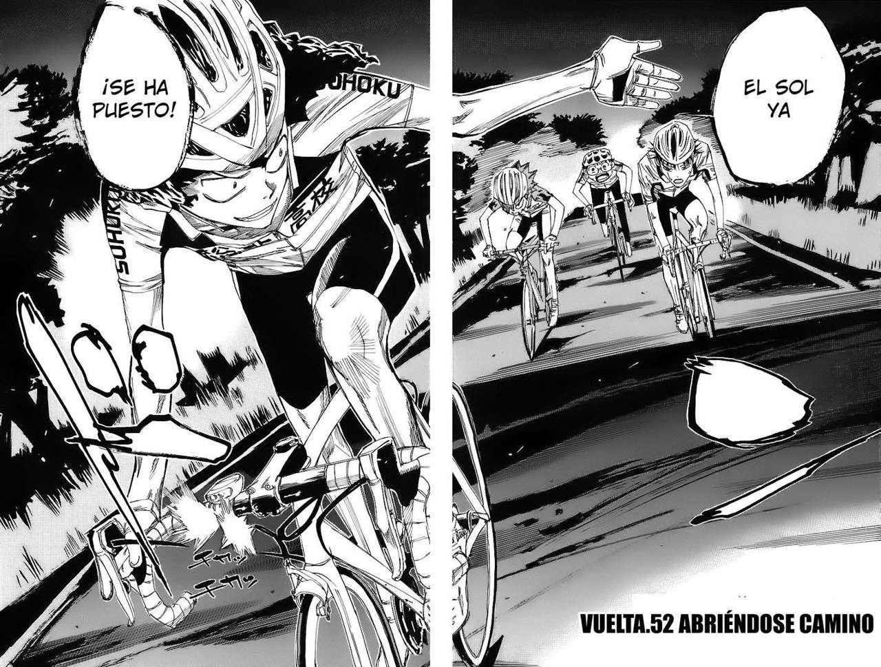 Yowamushi Pedal Capitulo 52: Abriéndose camino página 4