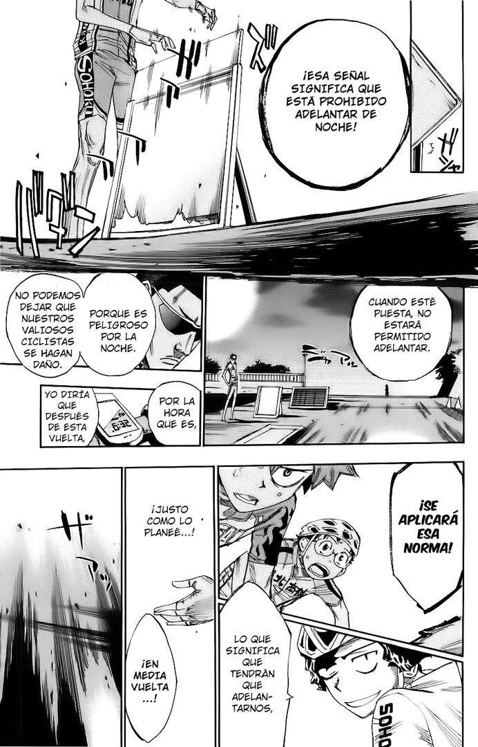 Yowamushi Pedal Capitulo 52: Abriéndose camino página 6