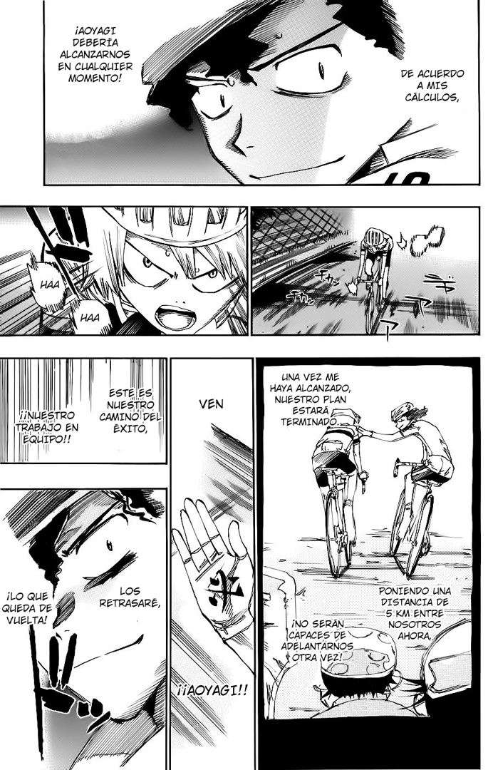 Yowamushi Pedal Capitulo 52: Abriéndose camino página 8