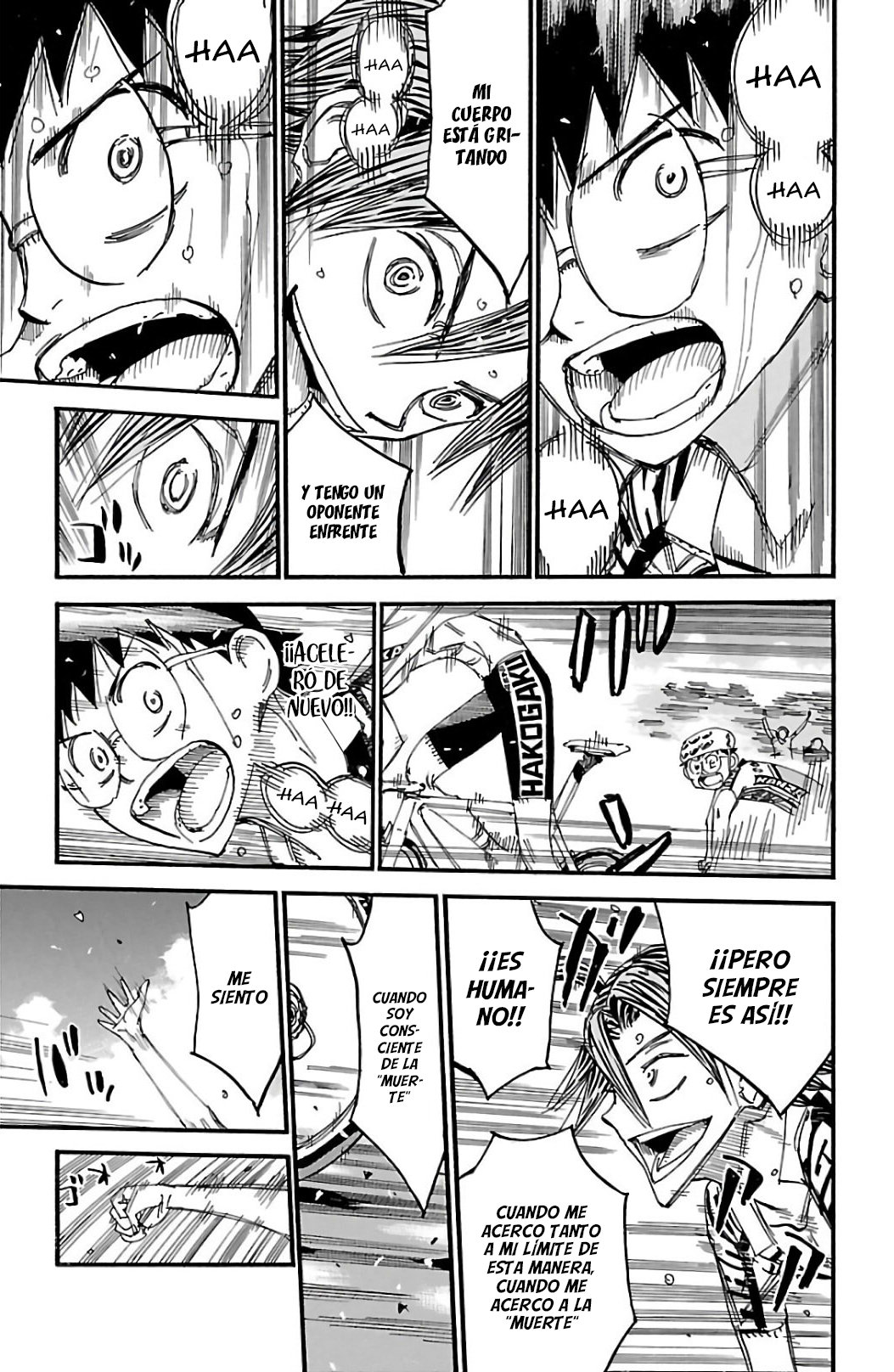 Yowamushi Pedal Capitulo 520: Altitud de 200m página 12