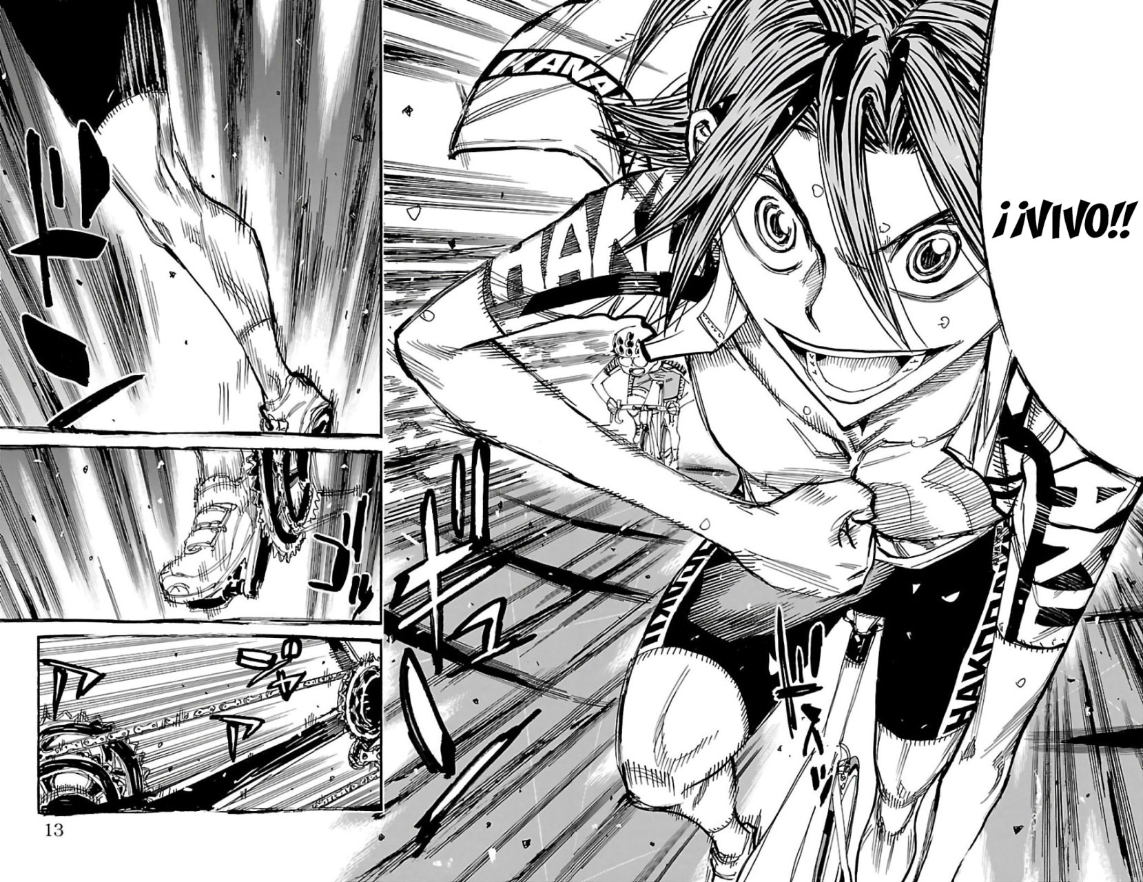 Yowamushi Pedal Capitulo 520: Altitud de 200m página 13