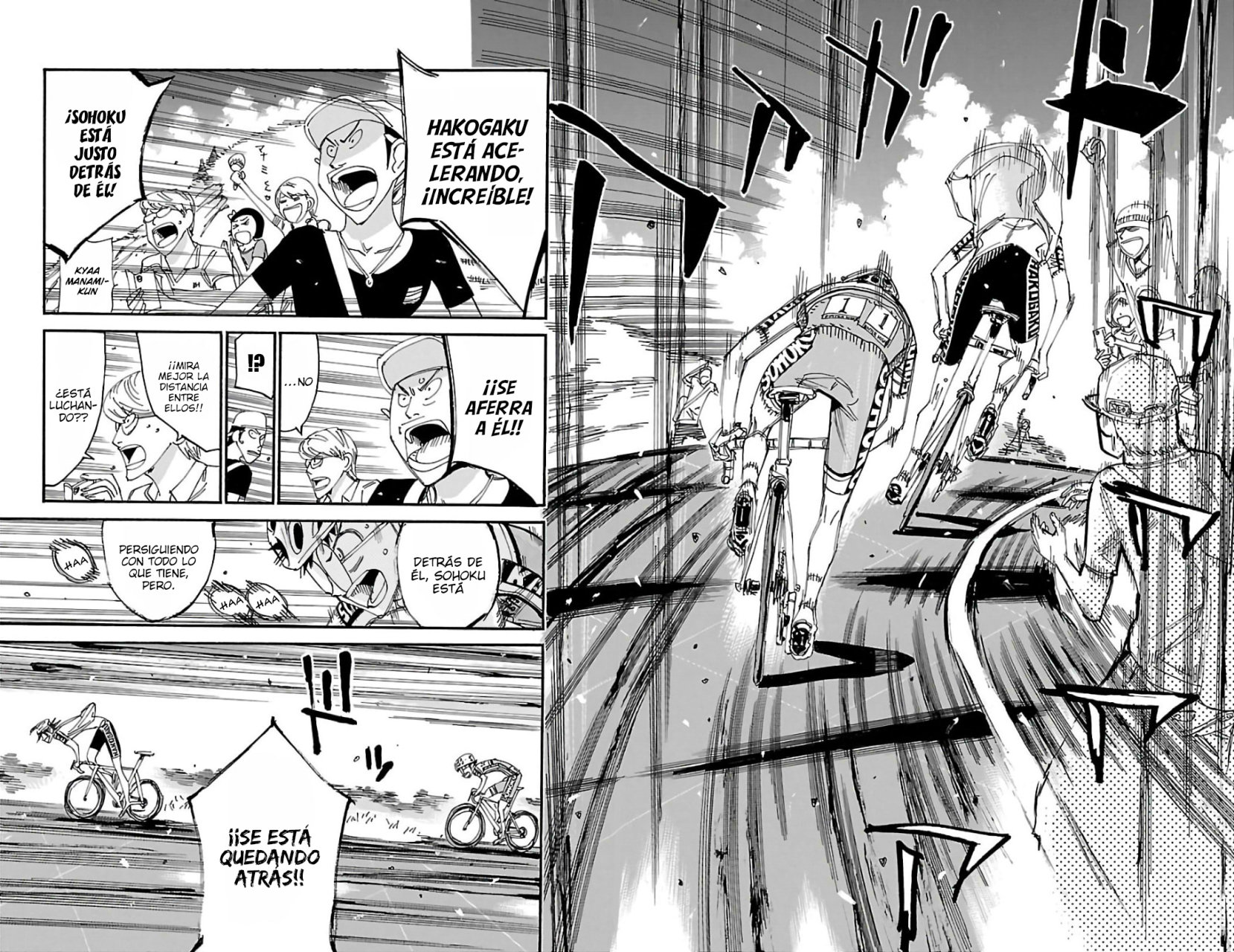 Yowamushi Pedal Capitulo 520: Altitud de 200m página 15