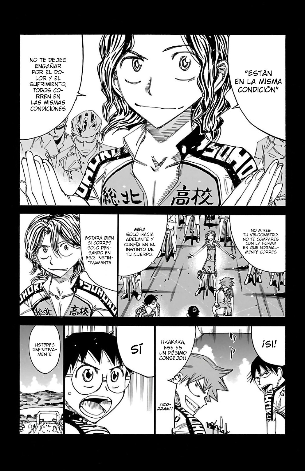Yowamushi Pedal Capitulo 520: Altitud de 200m página 18