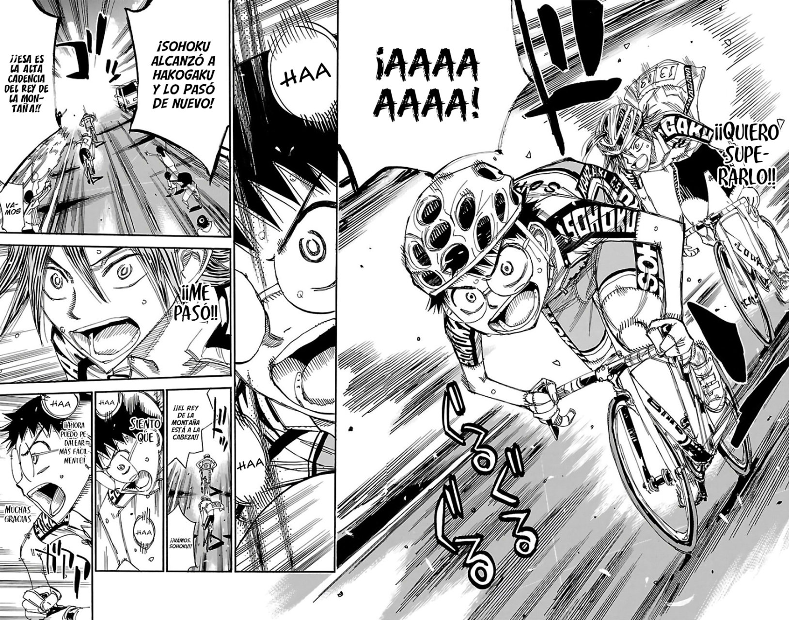 Yowamushi Pedal Capitulo 520: Altitud de 200m página 24