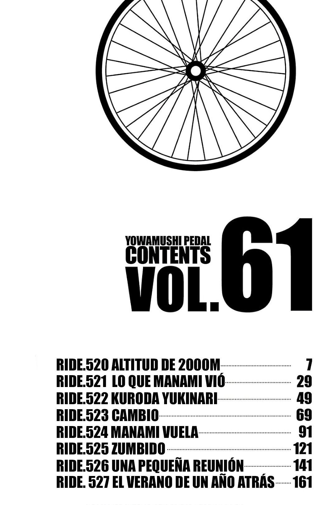 Yowamushi Pedal Capitulo 520: Altitud de 200m página 6