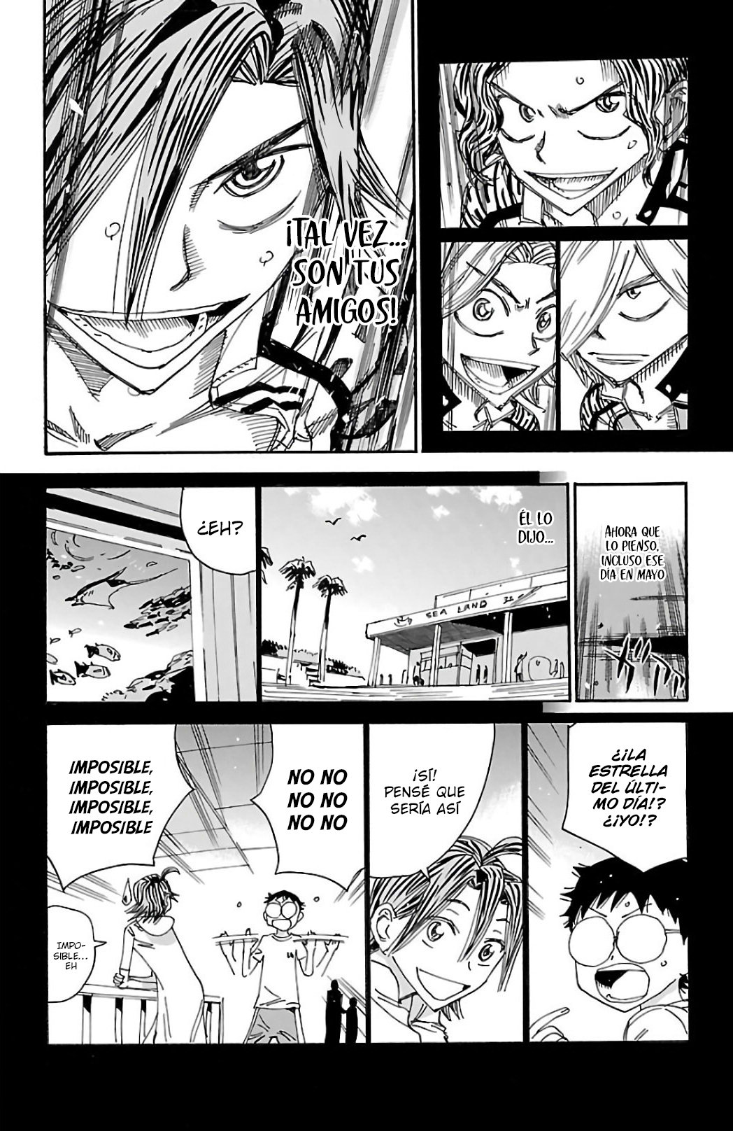 Yowamushi Pedal Capitulo 521: Lo que Manami vió. página 10