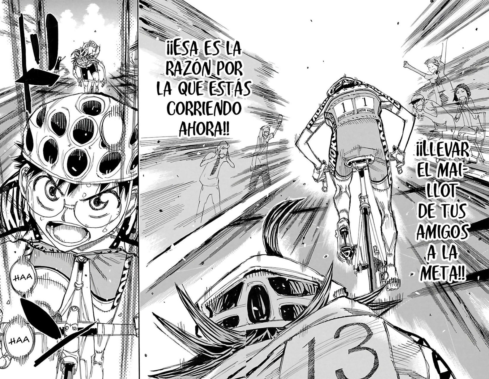 Yowamushi Pedal Capitulo 521: Lo que Manami vió. página 12