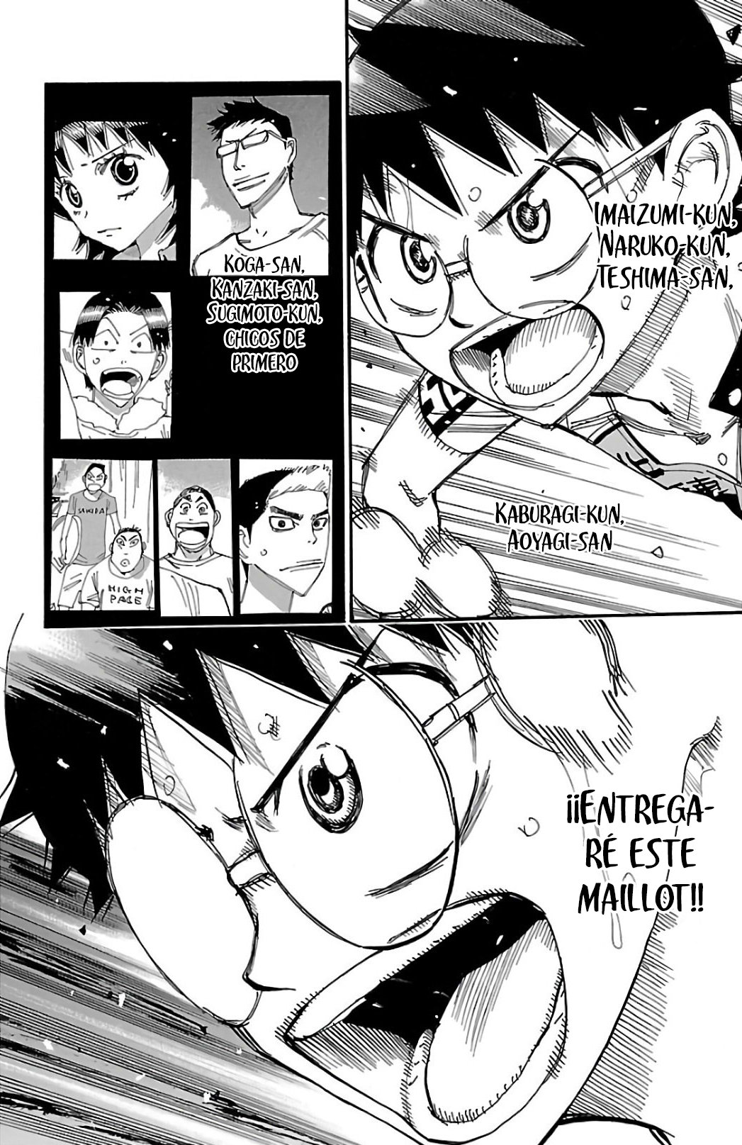 Yowamushi Pedal Capitulo 521: Lo que Manami vió. página 13
