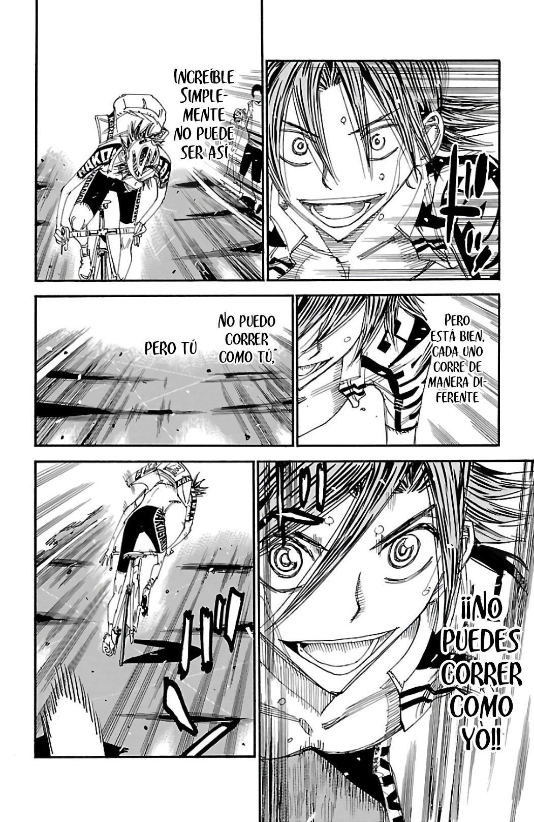 Yowamushi Pedal Capitulo 521: Lo que Manami vió. página 15