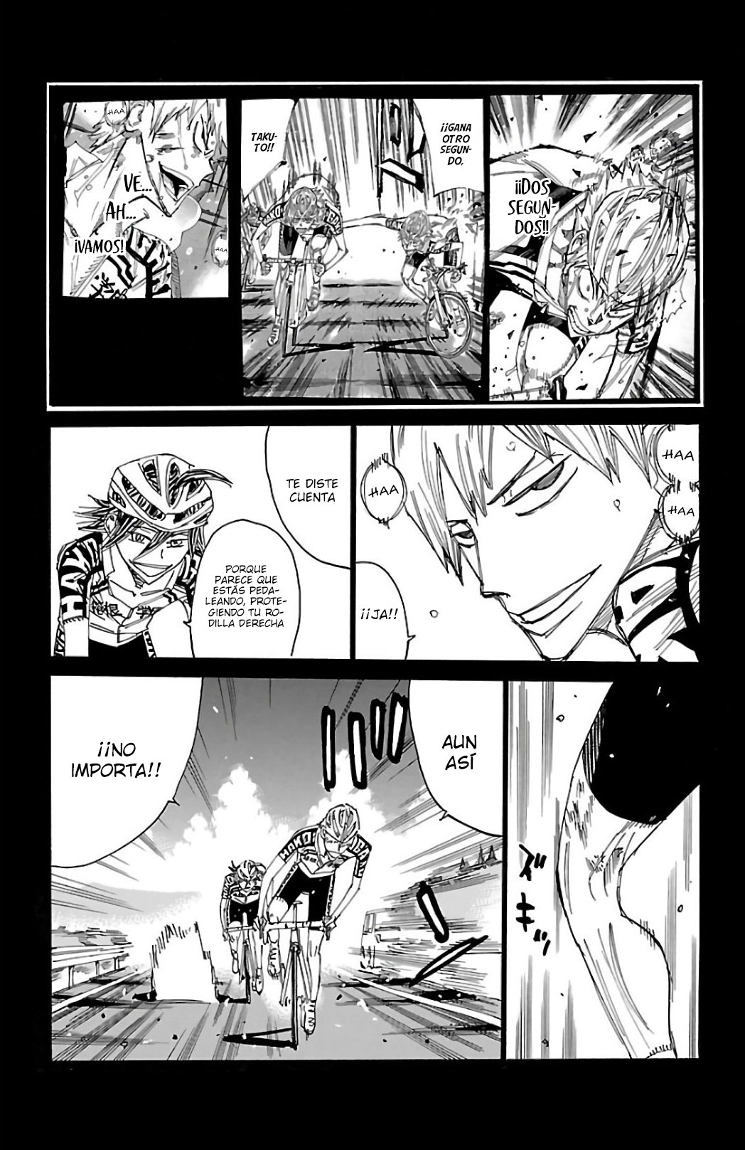 Yowamushi Pedal Capitulo 521: Lo que Manami vió. página 17