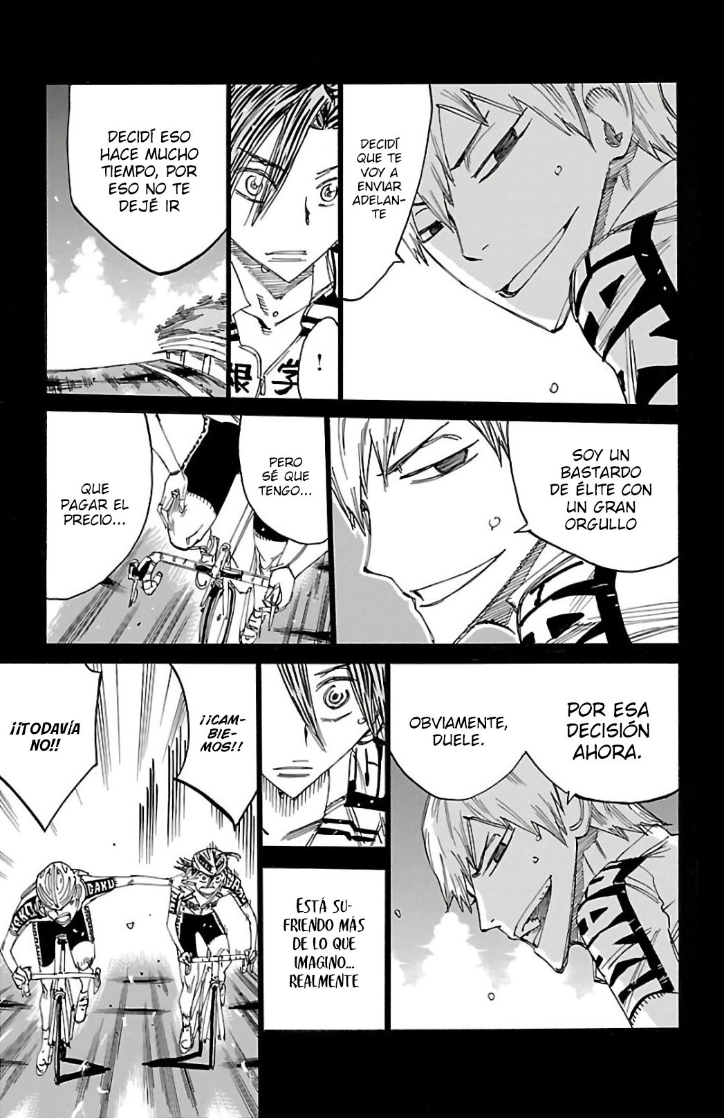 Yowamushi Pedal Capitulo 521: Lo que Manami vió. página 18