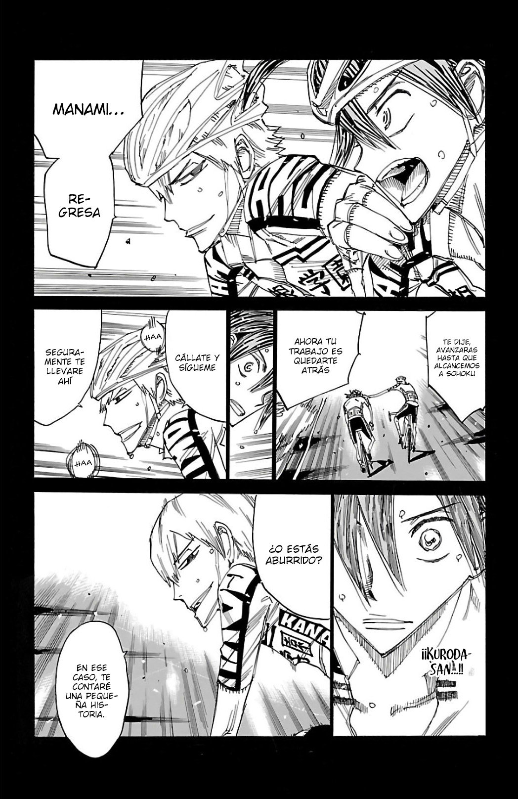 Yowamushi Pedal Capitulo 521: Lo que Manami vió. página 19