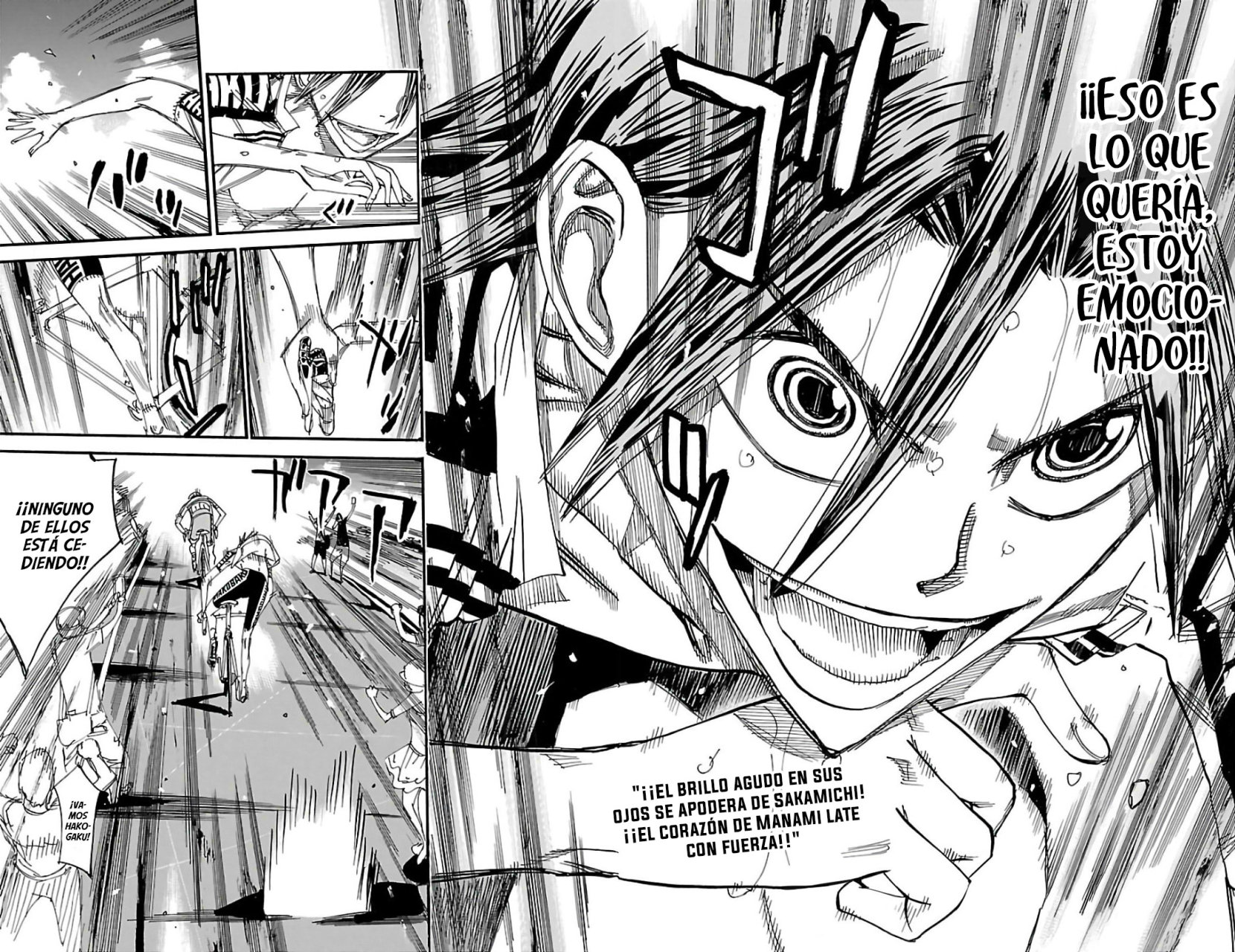 Yowamushi Pedal Capitulo 521: Lo que Manami vió. página 5