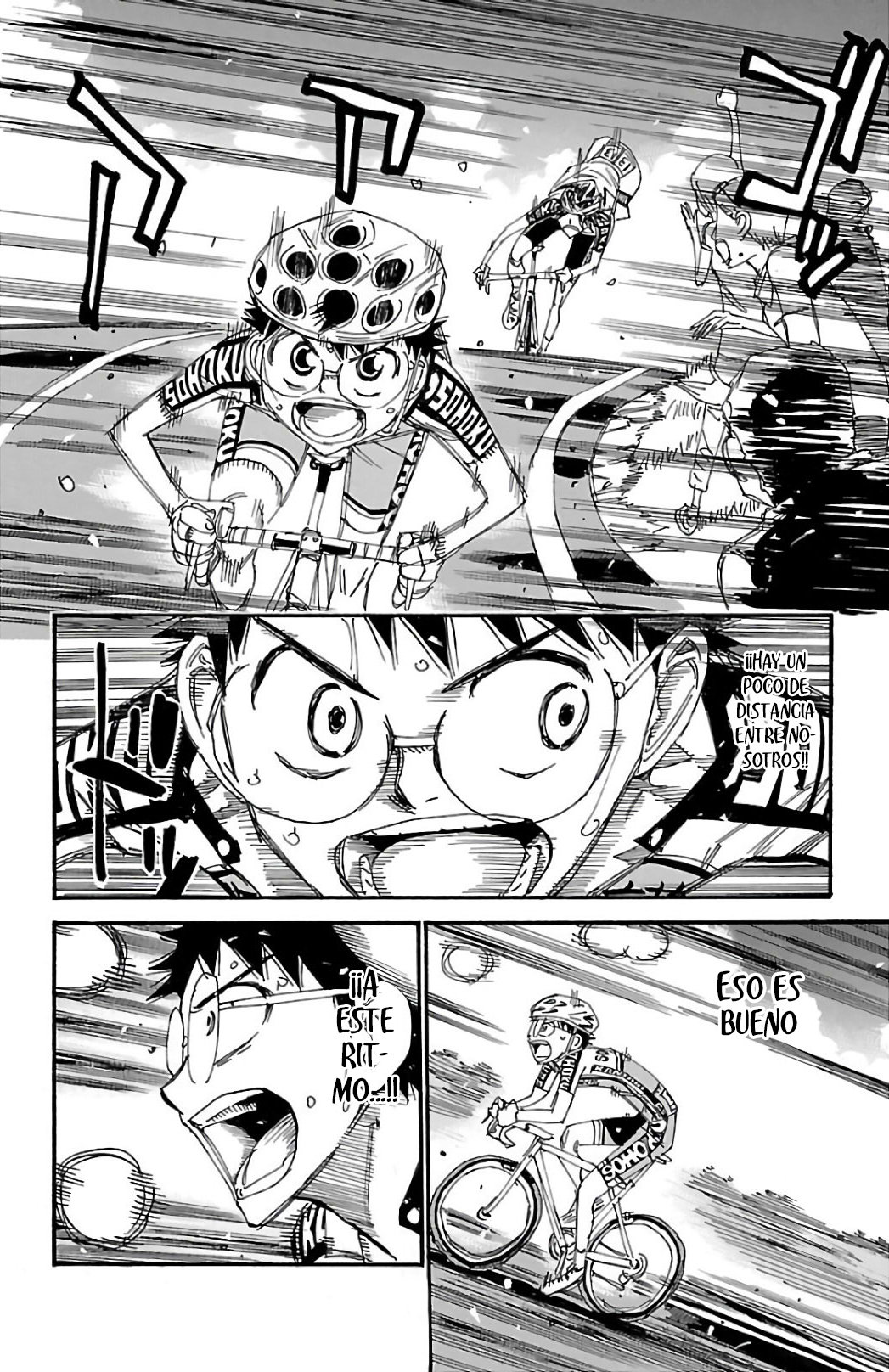 Yowamushi Pedal Capitulo 521: Lo que Manami vió. página 6
