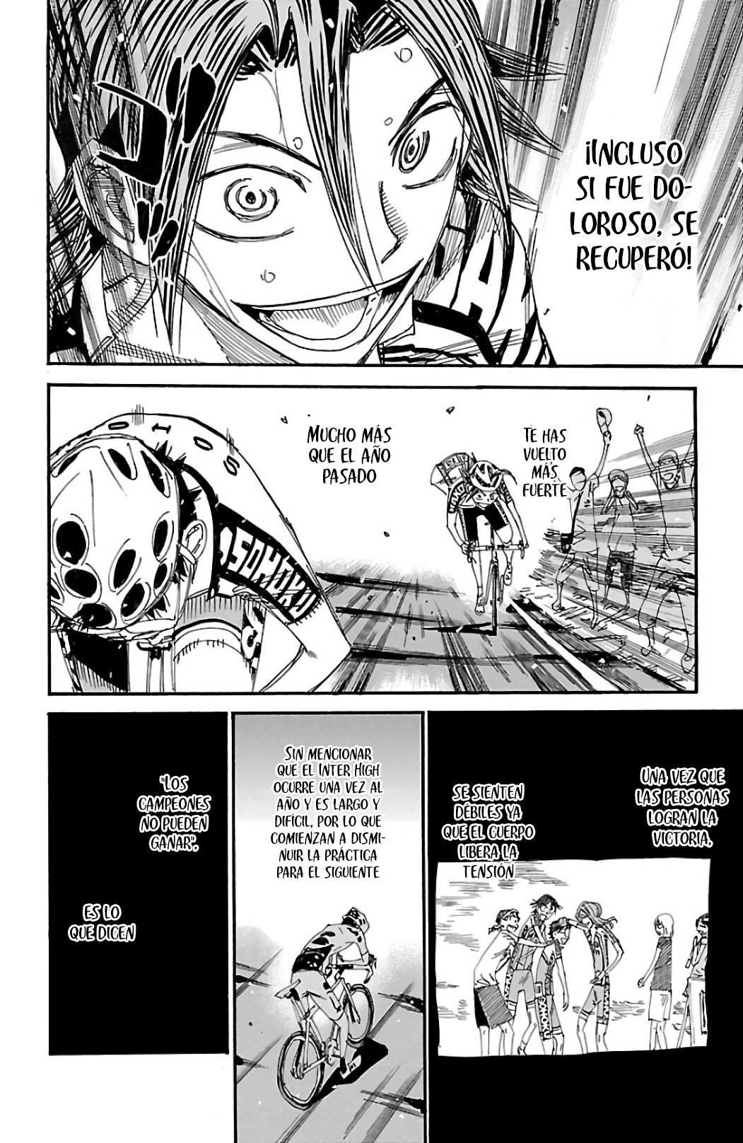 Yowamushi Pedal Capitulo 521: Lo que Manami vió. página 8